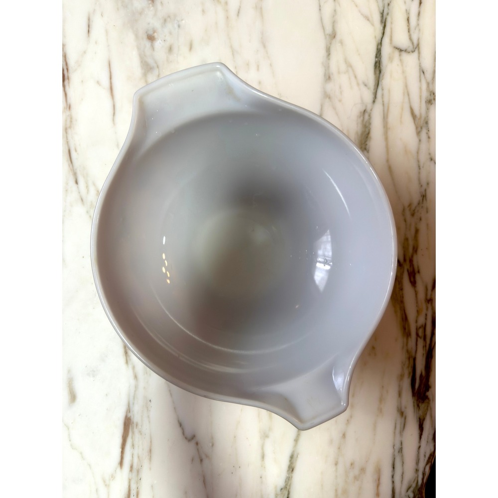 Vintage Pyrex Early American Cinderella 4 Qt Mixing Bowl #444 Brown Gold - Picture 9 of 9